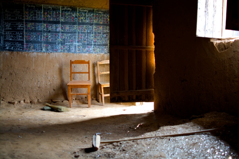 Rwandan classroom